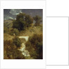 Roman Landscape with a Bridge, 1863 by Arnold Bocklin