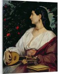 The Mandolin Player, 1865 by Anselm Feuerbach
