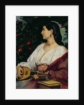 The Mandolin Player, 1865 by Anselm Feuerbach