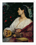 The Mandolin Player, 1865 by Anselm Feuerbach