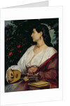 The Mandolin Player, 1865 by Anselm Feuerbach