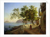 The Terrace of the Capucins in Sorrento, 1828 by Joachim Faber