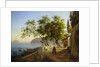 The Terrace of the Capucins in Sorrento, 1828 by Joachim Faber