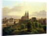 A Medieval Town in 1830, 1830 by Carl Georg Adolph Hasenpflug