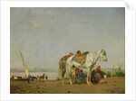 On the bank of the Nile, 1871 by Eugene Fromentin