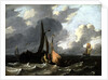 Seascape by Ludolf I Backhuysen