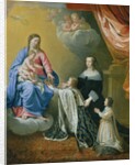 The Virgin Mary gives the Crown and Sceptre to Louis XIV, 1643 by Philippe de Champaigne