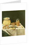 Breakfast Still Life by Johann Georg (1630/31-88) Hinz
