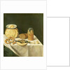 Breakfast Still Life by Johann Georg (1630/31-88) Hinz