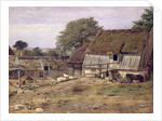 A Farmhouse in Sweden, 1834 by Louis Gurlitt
