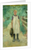 A Farmgirl, 1895 by Thomas Ludwig Herbst