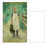 A Farmgirl, 1895 by Thomas Ludwig Herbst