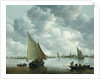 Fishingboat in an Estuary, 1655 by Jan Josephsz van Goyen