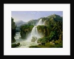 The Waterfall at Tivoli, 1785 by Jacob-Philippe Hackert