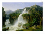 The Waterfall at Tivoli, 1785 by Jacob-Philippe Hackert