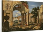 Landscape with Ruins, 1673 by Johann Oswald Harms