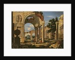 Landscape with Ruins, 1673 by Johann Oswald Harms