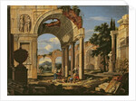 Landscape with Ruins, 1673 by Johann Oswald Harms