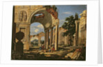 Landscape with Ruins, 1673 by Johann Oswald Harms