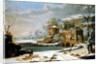 Winter Landscape, 1674 by Johann Oswald Harms