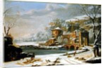 Winter Landscape, 1674 by Johann Oswald Harms