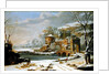 Winter Landscape, 1674 by Johann Oswald Harms