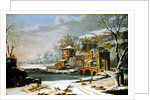 Winter Landscape, 1674 by Johann Oswald Harms