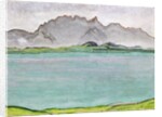 The Stockhorn Mountains and Lake Thun, 1911 by Ferdinand Hodler