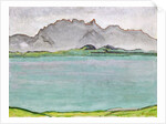 The Stockhorn Mountains and Lake Thun, 1911 by Ferdinand Hodler
