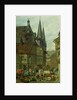 The Marketplace in Wernigerode, 1861 by Charles Hoguet