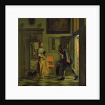 The Messenger, c.1669 by Pieter de Hooch