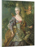 Luise Henriette Wilhelmine von Anhalt-Dessau as Diana by Charles-Amedee-Philippe van Loo