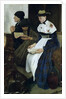 Three Women in Church by Wilhelm Maria Hubertus Leibl