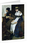 Three Women in Church by Wilhelm Maria Hubertus Leibl