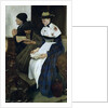 Three Women in Church by Wilhelm Maria Hubertus Leibl