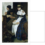 Three Women in Church by Wilhelm Maria Hubertus Leibl