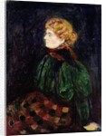 Portrait of Frau Maximilian Harden by Edvard Munch