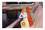 Girls on the Bridge by Edvard Munch