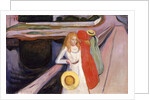 Girls on the Bridge by Edvard Munch