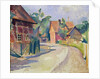 A Village Street by Franz Nolken