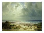 Dune by Hegoland, Tranquil Sea by Carl Morgenstern