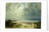 Dune by Hegoland, Tranquil Sea by Carl Morgenstern