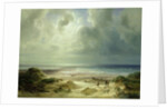 Dune by Hegoland, Tranquil Sea by Carl Morgenstern