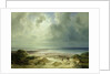 Dune by Hegoland, Tranquil Sea by Carl Morgenstern