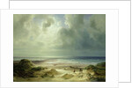 Dune by Hegoland, Tranquil Sea by Carl Morgenstern