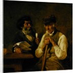 Workers Talking Politics, 1841 by Hermann Kauffmann