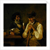 Workers Talking Politics, 1841 by Hermann Kauffmann