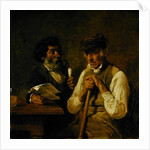 Workers Talking Politics, 1841 by Hermann Kauffmann