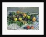 Still Life with Pears and Grapes, 1880 by Claude Monet