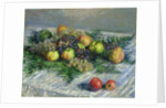 Still Life with Pears and Grapes, 1880 by Claude Monet